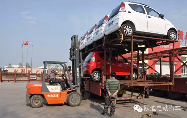 躍迪電動(dòng)汽車全國(guó)銷售趨勢(shì)猛漲—批量發(fā)車甘肅