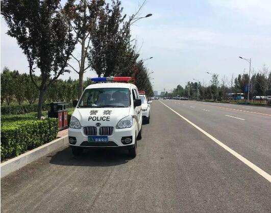 躍迪電動巡邏車為河北第九屆殘運會保駕護航