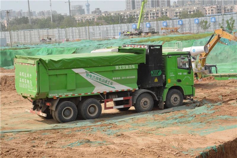 助力城市綠色運輸清運發(fā)展丨躍迪新能源渣土自卸車